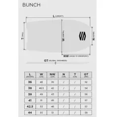 Prancha de bodyboard Sniper The Bunch II EPS Improve Yellow/Opal 2