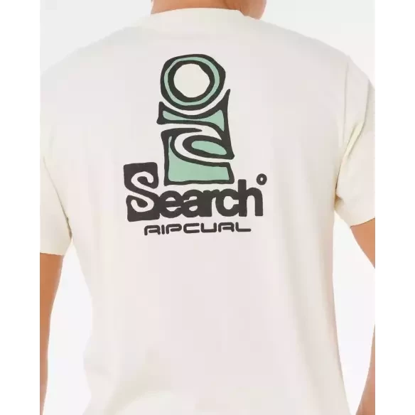 Rip Curl Vaporcool Search Stack Bone T-Shirt