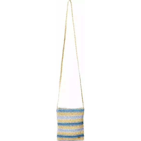 Rip Curl Häkeltasche Framed Clutch Blau/Natural