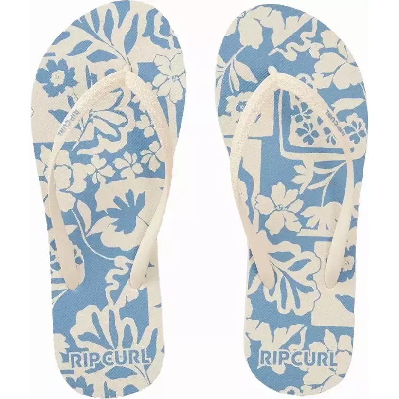 Chinelos Rip Curl Mixed Bloom Open Toe Blissful Blue