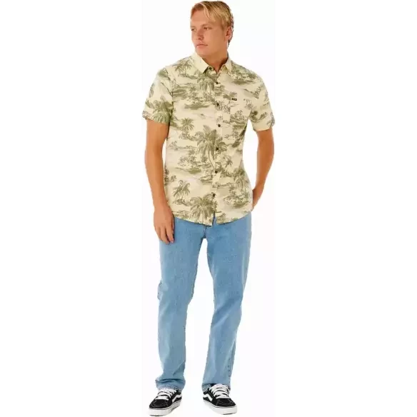 Rip Curl Sessions overhemd vintage wit
