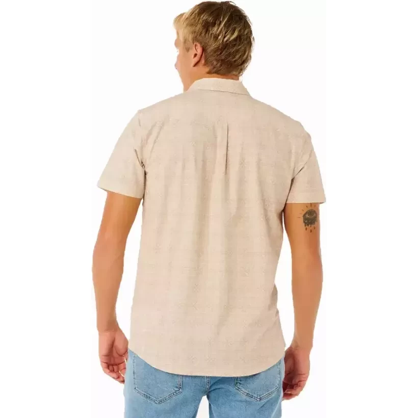 Camicia Rip Curl Sessions Aerotech Stone