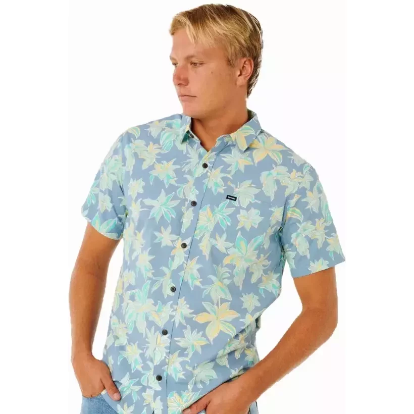 Camicia Rip Curl Sessions Faded Denim