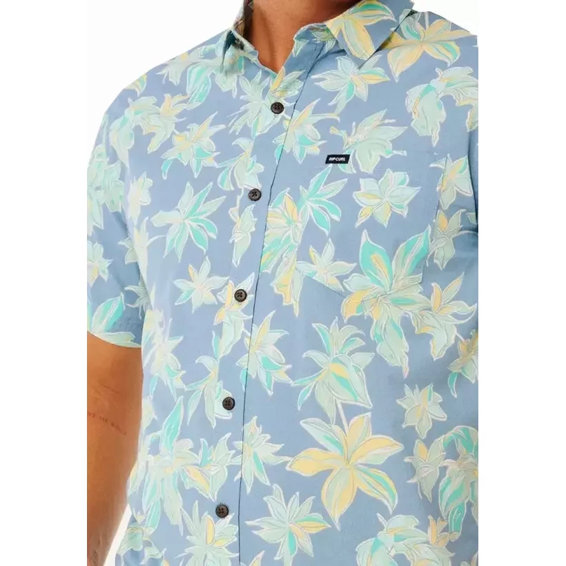 Camicia Rip Curl Sessions Faded Denim