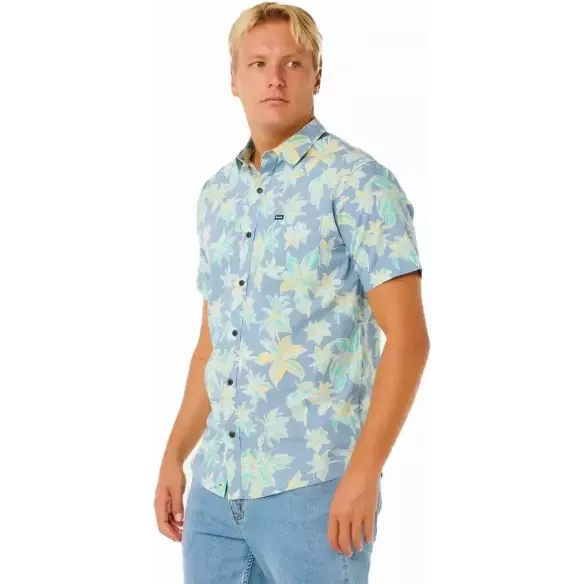 Rip Curl Sessions Hemd Verwaschenes Denim