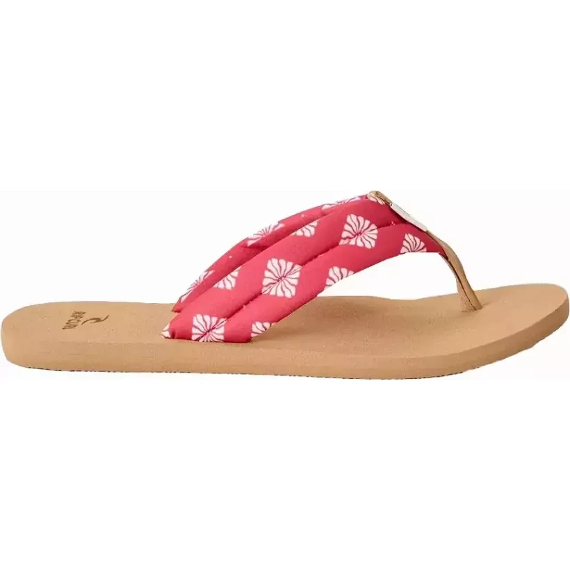 Infradito Rip Curl Freedom Plush Open Toe Rosse