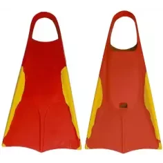 Orca Red/Gold Bodyboard Fins