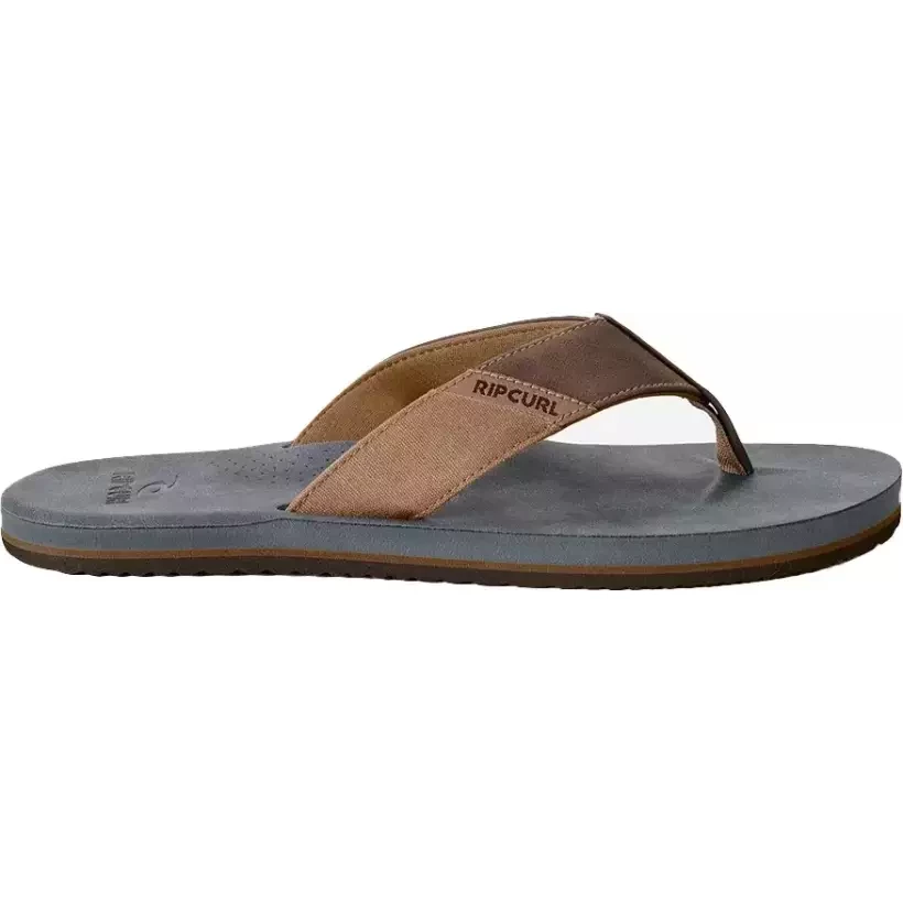 Chinelo Rip Curl Oxford Bloom Marrom