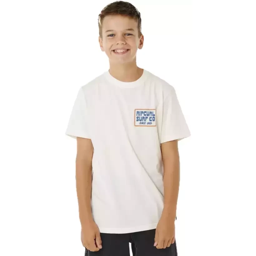 Rip Curl Pacific Rinse Bone T-Shirt