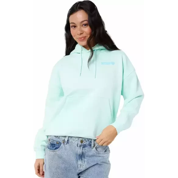 Rip Curl Surf Puff Heritage Kapuzenpullover Hellblau