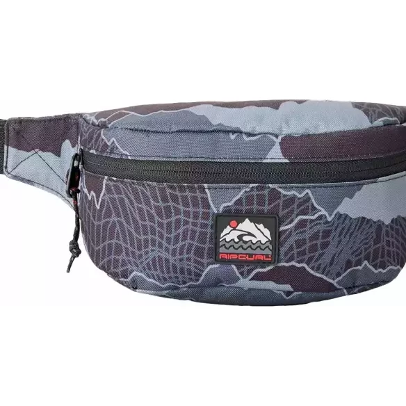 Bauchtasche Rip Curl The Search Camo Schwarz/Grau