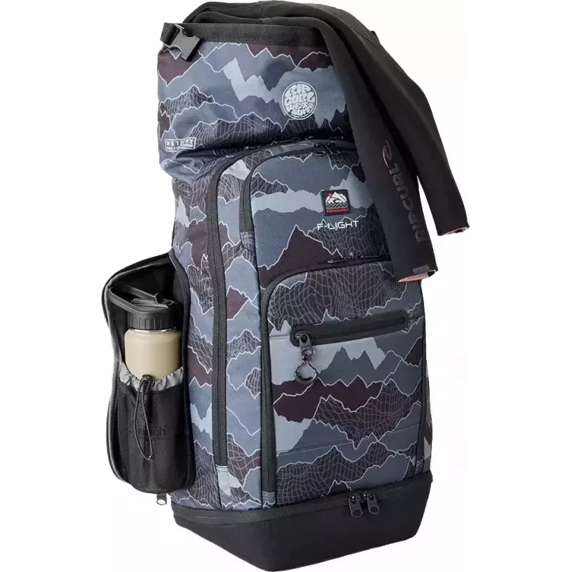 Rip Curl F-Light Surf 45L Backpack Black/Grey