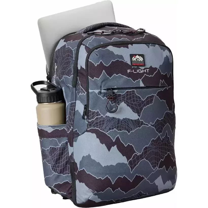 Rip Curl rugzak F-Light Weekender 23L zwart/grijs