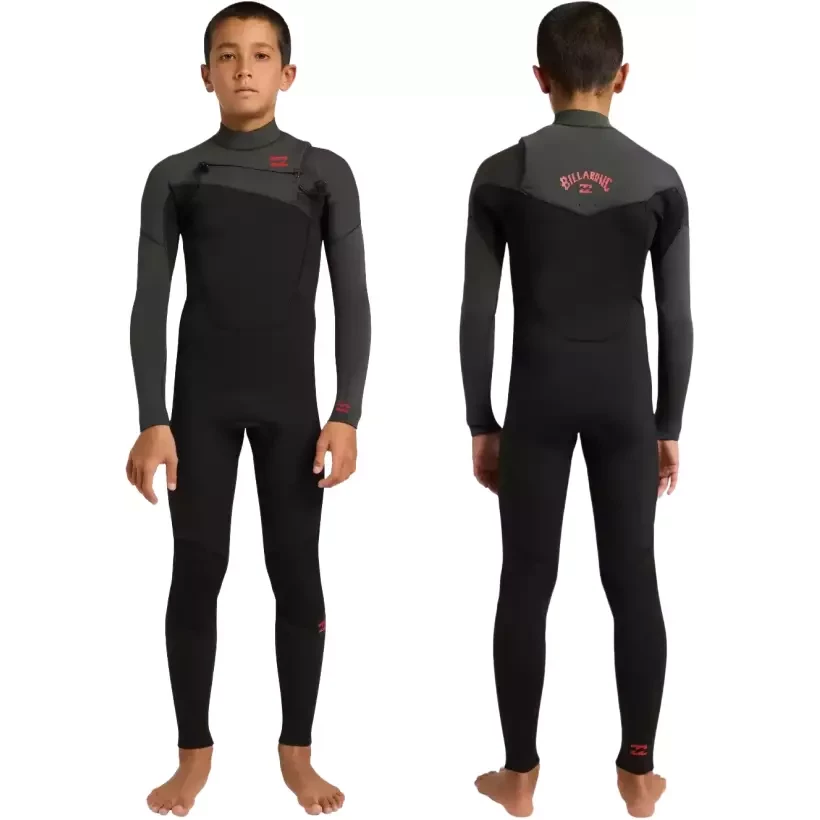 Combinaison néoprène Billabong Absolute Core Boys 4/3mm CZ Tar Black