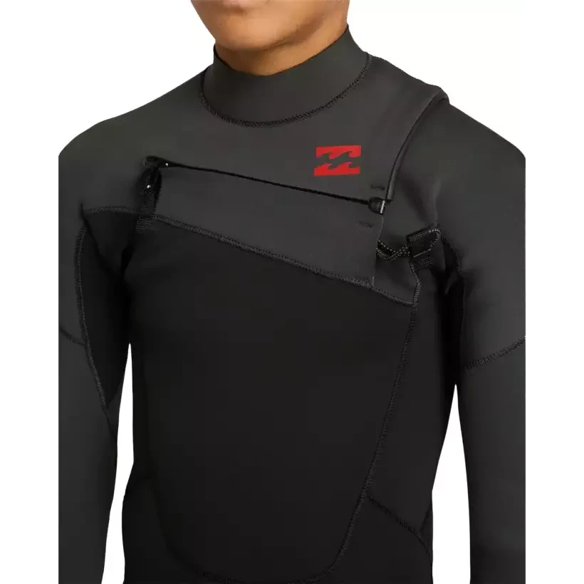 Combinaison néoprène Billabong Absolute Core Boys 4/3mm CZ Tar Black