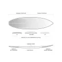 Tabla de surf Slater Designs FRK+ Ibolic