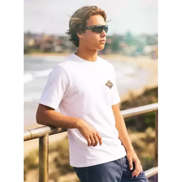Camiseta Hurley Printing Press Samp White