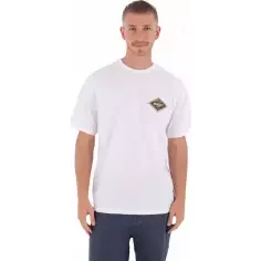 T-shirt Hurley Printing Press Samp White