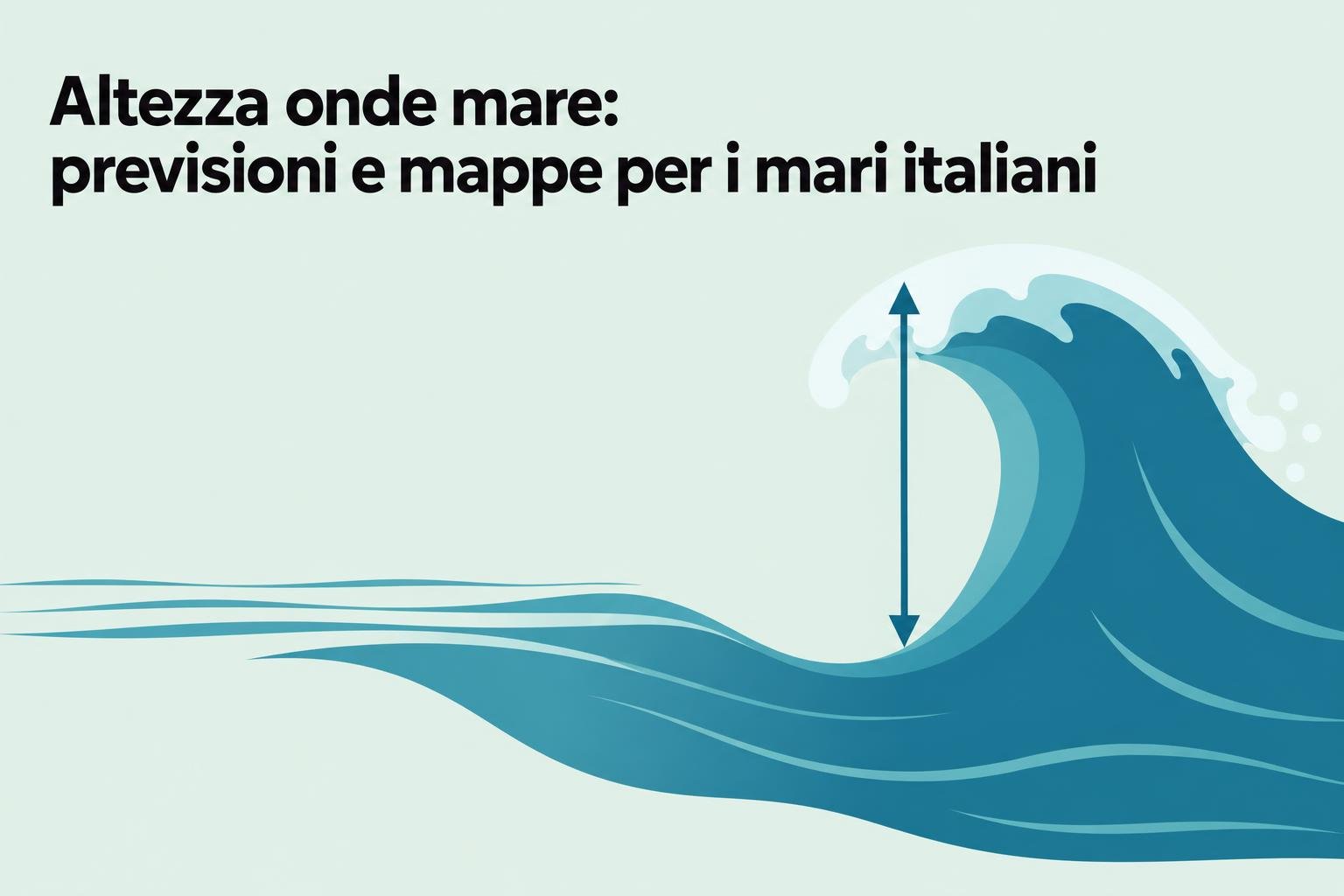 Altezza onde mare: previsioni e mappe per i mari italiani