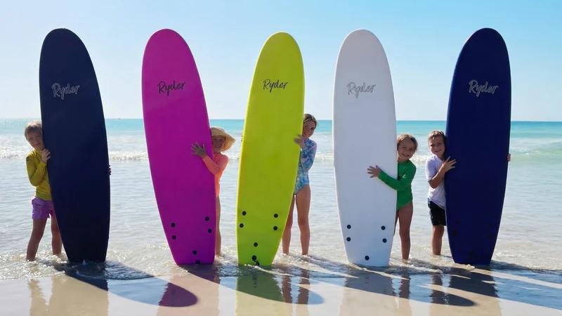 How to choose a foam surfboard: beginner surfboard guide