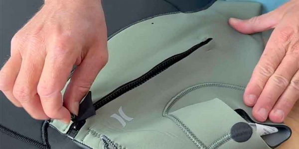 Los distintos tipos de cierre para un traje de neopreno de surf